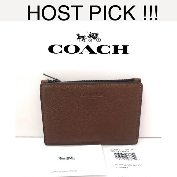 Coach Other - 🎖HP🎖🆕 NWT Coach Slim Billfold Card Wallet